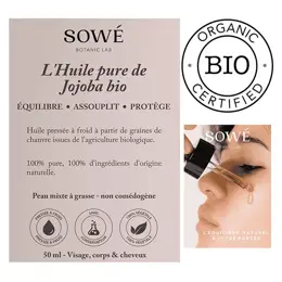 Sowé Huile de Jojoba Pure Bio 50ml