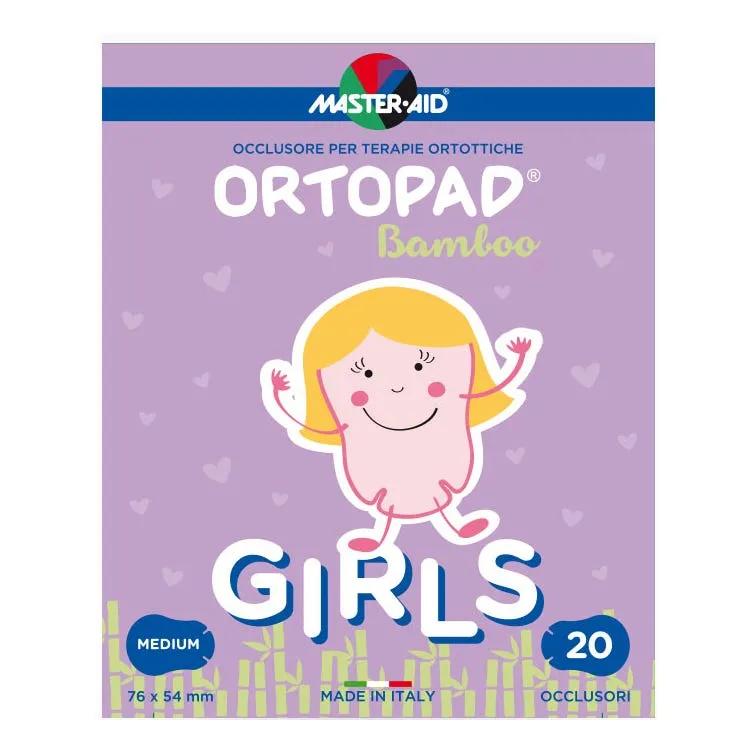 Master Aid Ortopad Girls Medium Occlusore Ortottico 20 Pezzi