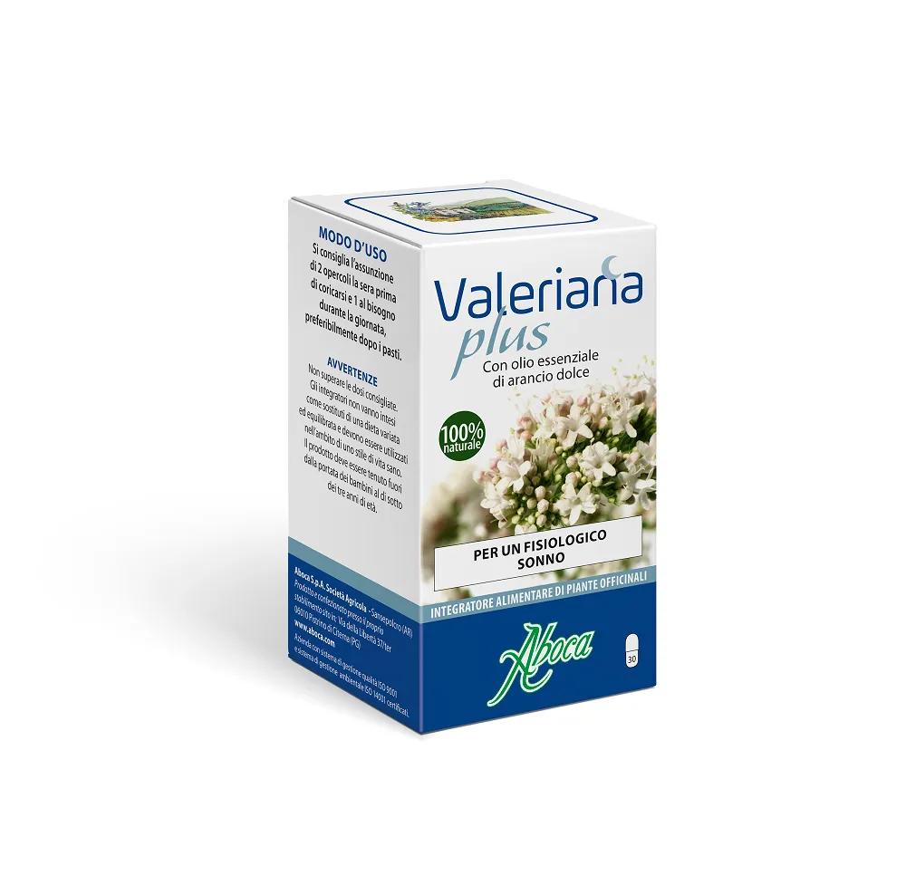 Aboca Valeriana Plus Integratore Sonno 30 Opercoli