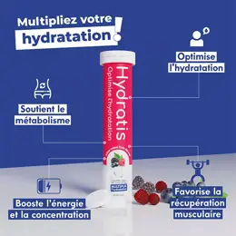 Hydratis Solution d'Hydratation Fruits Des Bois 20 pastilles