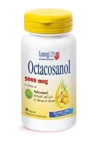 LongLife Octacosanol Integratore Per Il Colesterolo 50 Capsule