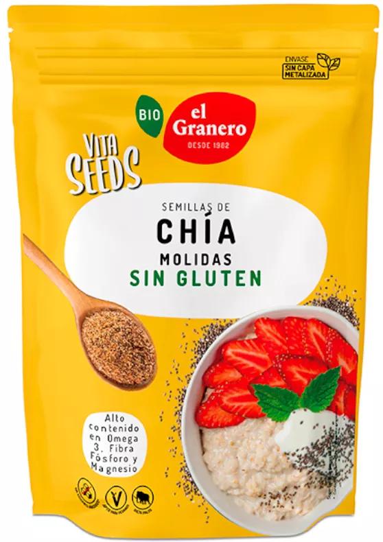 El Granero Integral Vitaseeds Semillas de Chía Molidas 200 gr