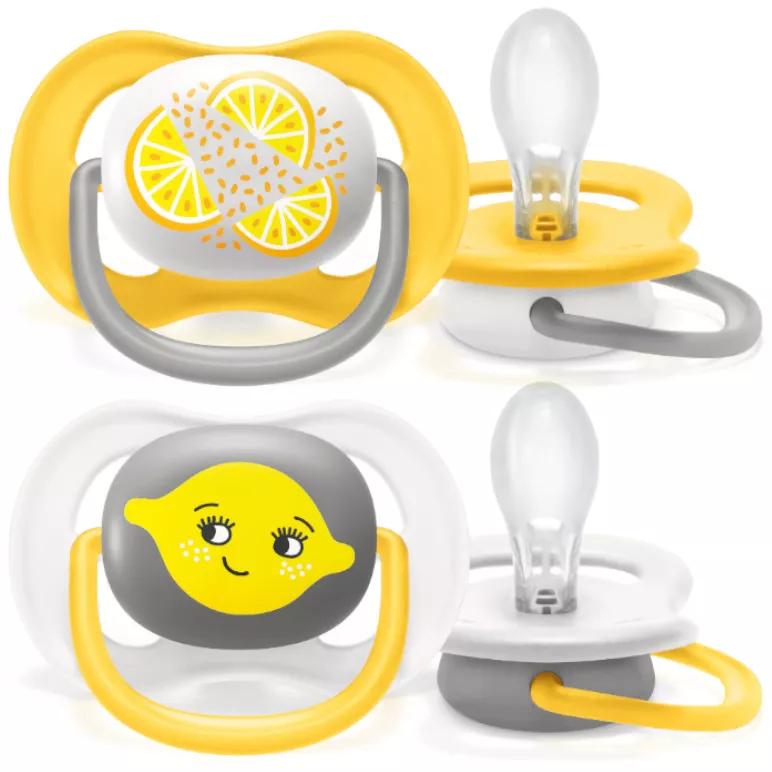 Philips Avent Fopspenen Ultra Air Collection Fruit Neutraal 6-18m 2 stuks