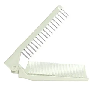 Horizane Santé - Pettine per spazzola pieghevole verde - Compatto e pratico