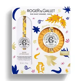 Roger & Gallet Coffret Eau Parfumée Bienfaisante Bois D'Orange 30 Ml Et Son Savon 100 G