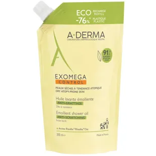 A-Derma Exomega Control Huile de Douche Eco-Regarga 500 ml