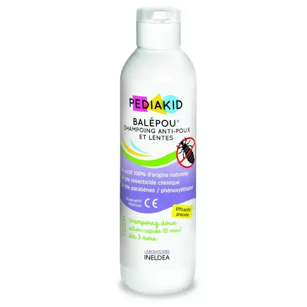 Pediakid Balépou Shampoing Flacon 200ml