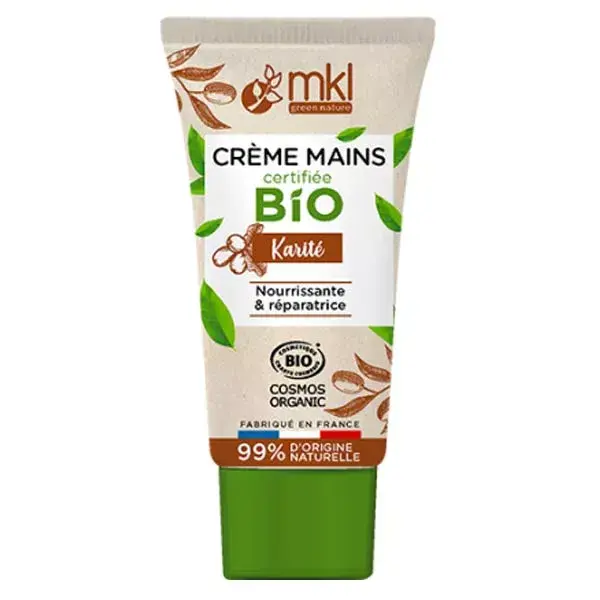 MKL Green Nature Crème Mains Karité Bio 50ml