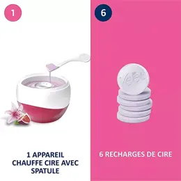 Veet Spawax Épilation Chauffe Cire Electrique + 6 recharges