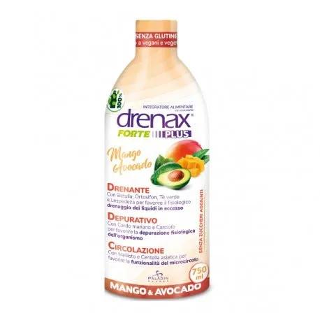 Drenax Forte Integratore Drenante Gusto Mango e Avocado Plus 750 ml