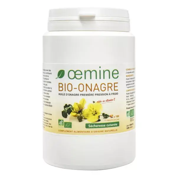 Oemine Bio-Onagre Bio 180 capsules