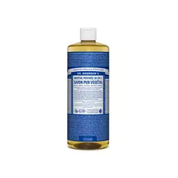 Dr Bronner's Savon Pur Végétal Menthe Poivrée 