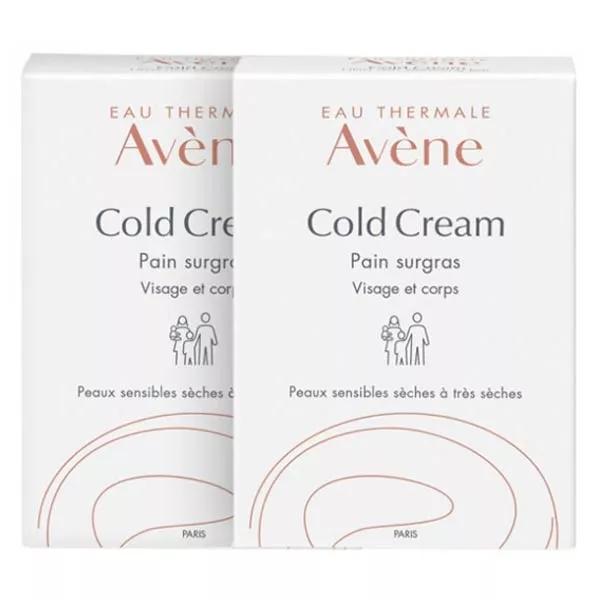 Avène Cold Cream Duo Jabón Nutritivo Lote de 2 x 100g