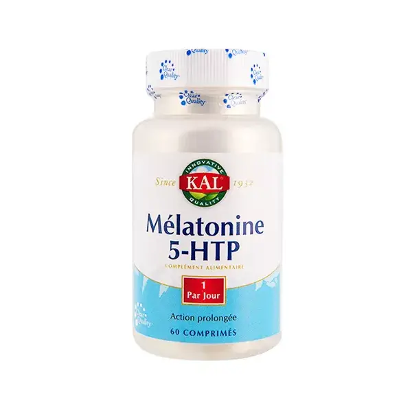 Kal Melatonina + 5HTP 50mg 60 comprimidos 