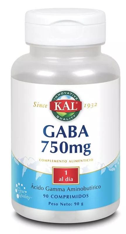 Solaray Gaba 750 mg 90 Comprimidos
