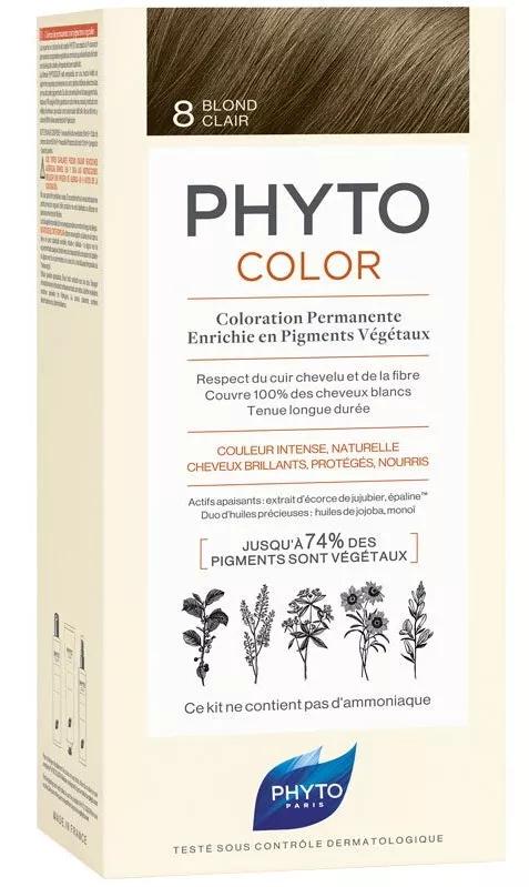 Phyto Phytocolor Tinte 8 Rubio Claro