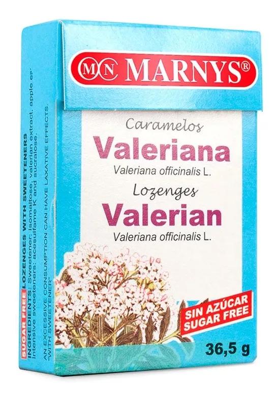 Marnys Caramelos de Valeriana Sem Açúcar 36,5gr