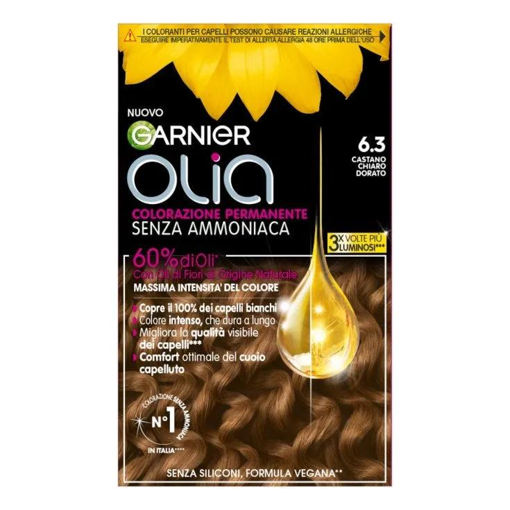 Garnier Olia Colorazione Permanente Capelli Colore Castano Chiaro Dorato