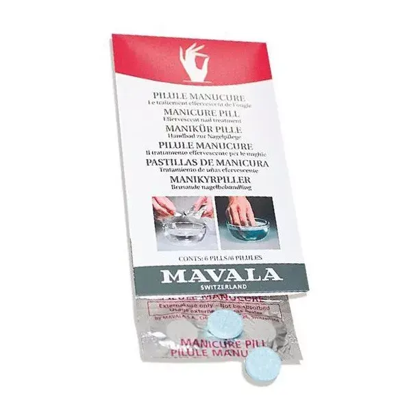 Píldora de MAVALA manicura efervescentes 6 pastillas