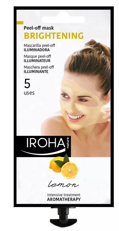 Masque Peel-Off Nettoyant au Citron Iroha Nature (4 utilisations)