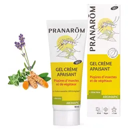 Pranarom Aromapic Gel Crème Apaisant Bio 40ml