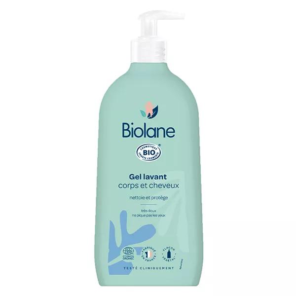 Biolane Gel Limpiador Cuerpo y Cabello Bio 500ml