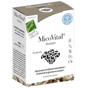 100% Natural MicoVital Maitake 60 Cápulas