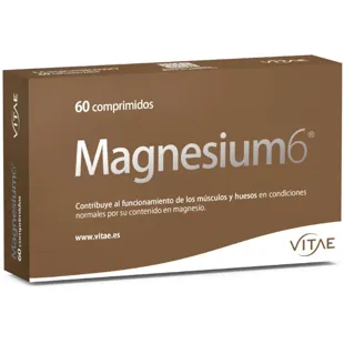 Vitae Magnesium6, 6 Magnesium Salts, B6 and Taurine 60 Tablets