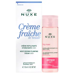 Nuxe Crème Fraîche de Beauté Aufpolsternde Creme 30 ml + Mizellenwasser 50 ml