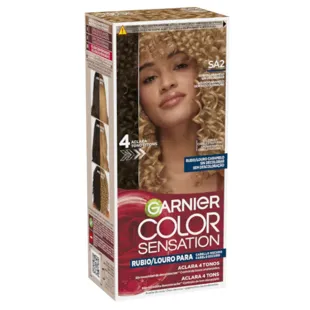 Garnier Color Sensation SA2 Caramelo Loiro para Cabelo Castanho Escuro