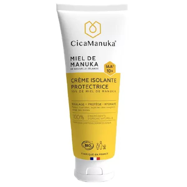 Cicamanuka Crème Isolante Protectrice au Miel de Manuka IAA10+ Bio 75ml