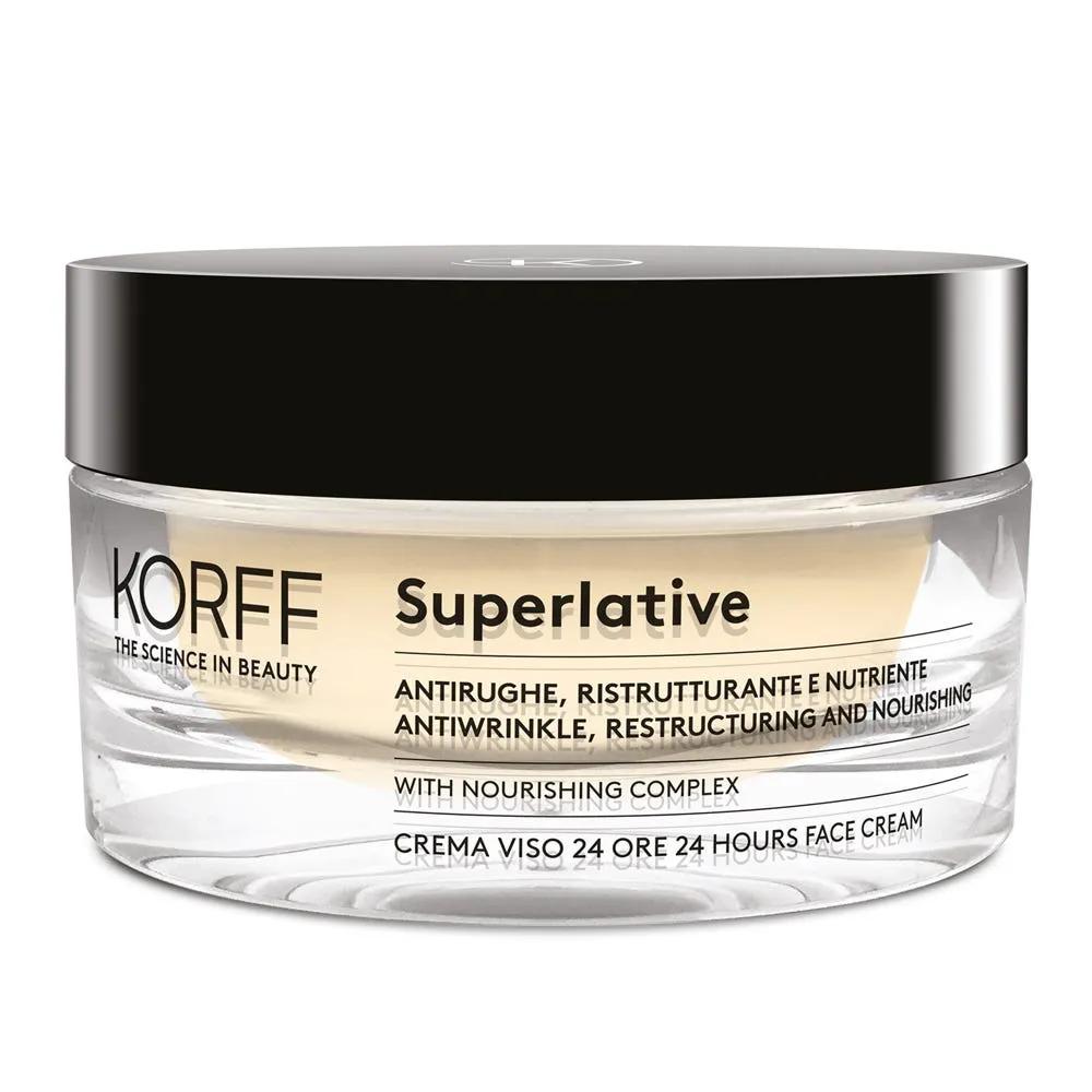 Korff Superlative Crema Giorno Antirughe Ristrutturante Nutriente Pelle Secca 50 ml