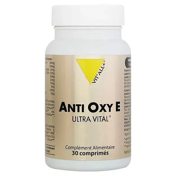 Vit'all+ Anti Oxy E Ultra Vital 30 comprimés