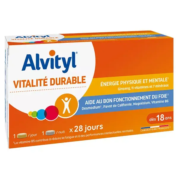 Alvityl Vitalité Durable Vitalidad 56 Comprimidos