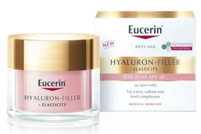 Eucerin Hyalluron Filler+ Elasticity Rosé Creme de Dia SPF30 50 ml