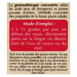 Herbalgem Complexe de Gemmothérapie Urigem Confort Urinaire Bio 30ml