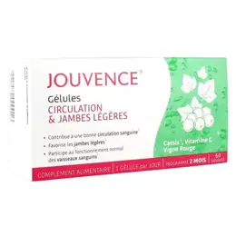 Jouvence Circulations & Jambes Légères 60 Gélules