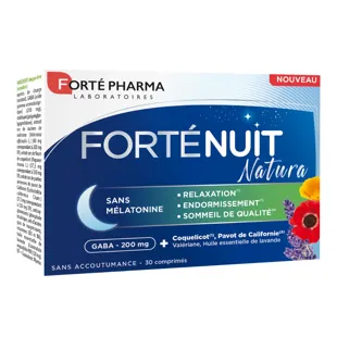 Forte Pharma FortéNuit Natura Olio essenziale di piante GABA - 30 compresse