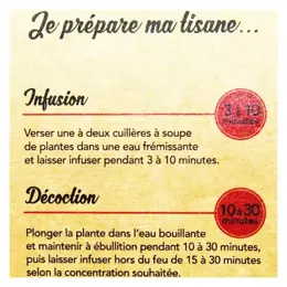 Nat & Form Tisane Vigne Rouge Bio 80g