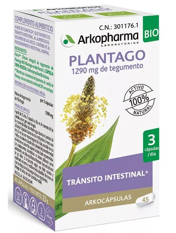 Arkopharma Arkocapsulas Plantago BIO 45 Cápsulas