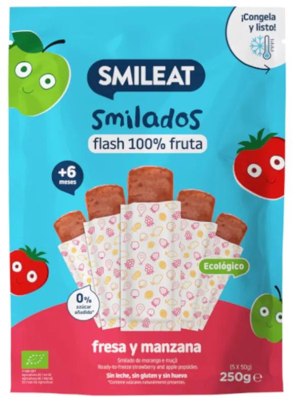Smileat Smilado Erdbeere und Apfel ECO +6m 5x50 gr
