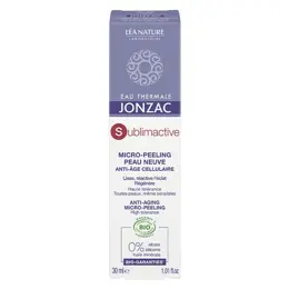 Eau Thermale Jonzac Sublimactive Micro-Peeling Peau Neuve Bio 30ml