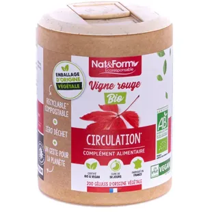 Nat & Form Eco Vigna Rossa Bio Integratore Alimentare 200 capsule