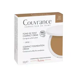 Avene Couvrance Crème de teint compacte Fini semi-mat Doré 8,5 gr