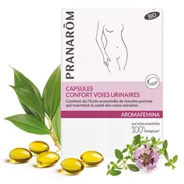 Pranarom Aromafemina Confort Voies Urinaires Bio 30 capsules