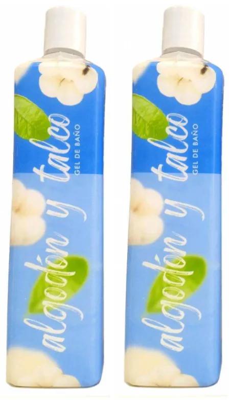 Betres On Gel de Bain Coton et Talc 2x750 ml