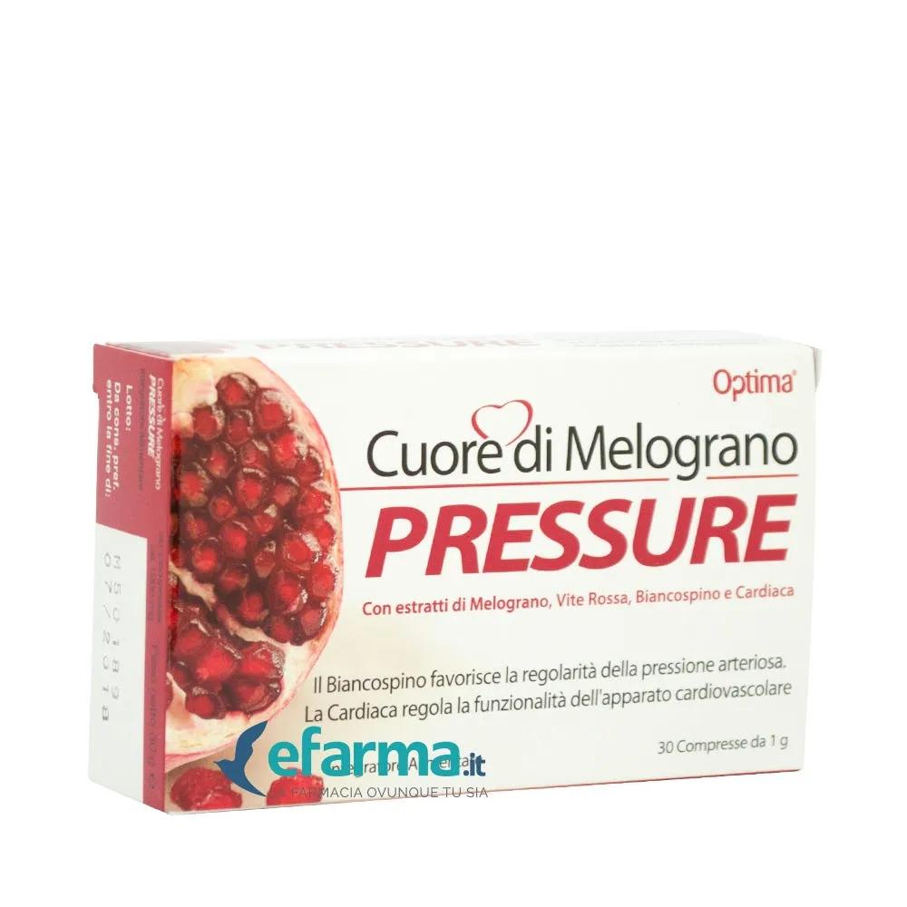 Optima Cuore Di Melograno Pressure Integratore Per il Cuore 30 Compresse