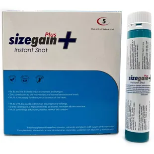 Sizegain Plus Instant 500 Cosmetics 5 Fläschchen