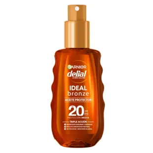Huile bronzante protectrice Garnier Delial SPF20 150 ml