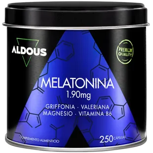 Aldous Labs Melatonin with Magnesium, Griffonia, Valerian and Vitamin B6 250 Capsules